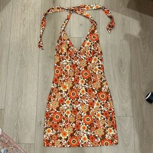 SOLD❌ Retro floral mini dress